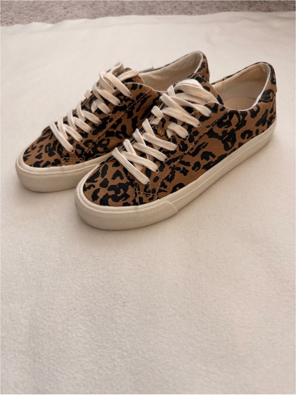 Madewell Leopard Print Low-Top Sneakers - Tan & Black
